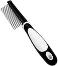 Fuller Brush Single-Sided Pet Comb - 25 Rust-Resistant Stainless Steel Pins - Ergonomic Rubberized Easy Grip Handle - Remove Tangles, Mats & Reduce Loose Hair - Tool for Grooming Dogs & Cats