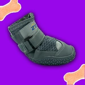 Dog Boots – Breathable Paw Protectors, Anti-Slip Sole (4 Pack, Size 3, Army Grey), for Medium Dogs | Hiking, Hot Pavement & Winter Snow | Adjustable Straps with Reflective Safety Design