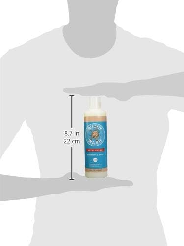 Buddy Grooming Wash 2 in 1 Dog Shampoo, Rosemary & Mint, 16 oz. Bottle