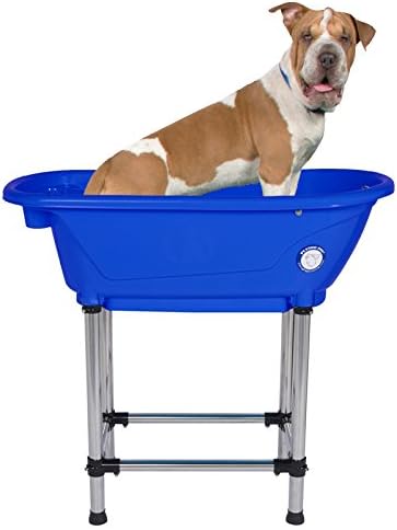 Flying Pig™ Pet Dog Cat Portable Bath Tub (Royal, 37.5"x19.5"x35.5")