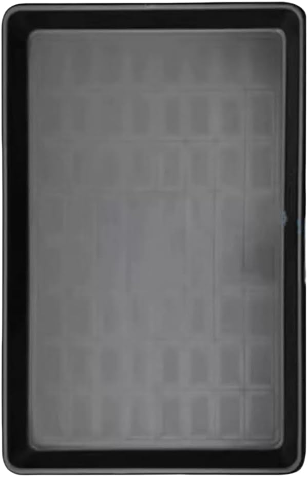 Replacement Dog Crate Tray, 22.7" x 19.2" Durable Plastic Tray for Kennels, Leak-Proof, Easy-Clean, Fits Appropriate Crate Sizes