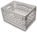24qt White New Milk Crate