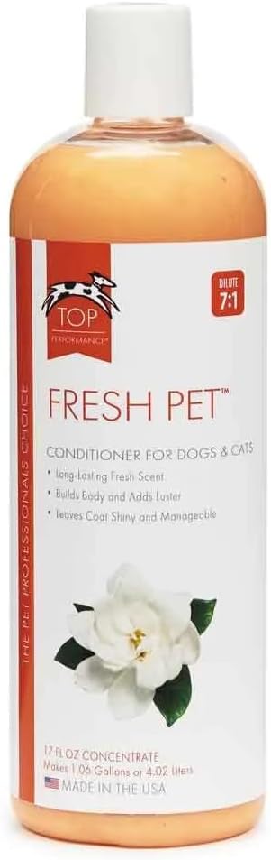 MPP Dog Grooming Pro Fresh Pet Shampoo Conditioner Cologne Mist or Waterless Shampoo (17 oz)