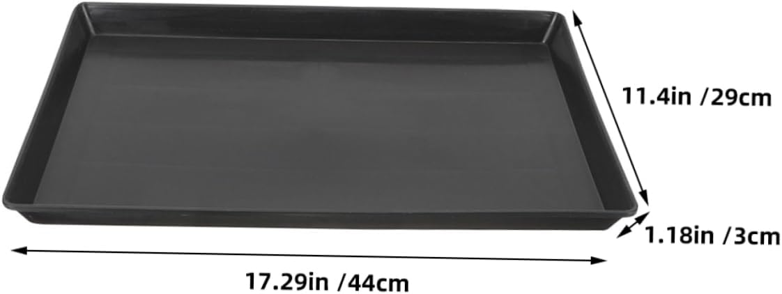 Dog Crate Replacement Pan Heavy Duty Tray for Dog Bunny and Cages Leakproof Waste Collection for Easy Cleaning