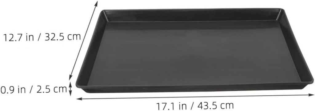 HEMOTON Dog Crate Tray Replacement Versatile Plastic Tray for Bird Cages Rabbit Cages and Pet Crates Easy to Fit