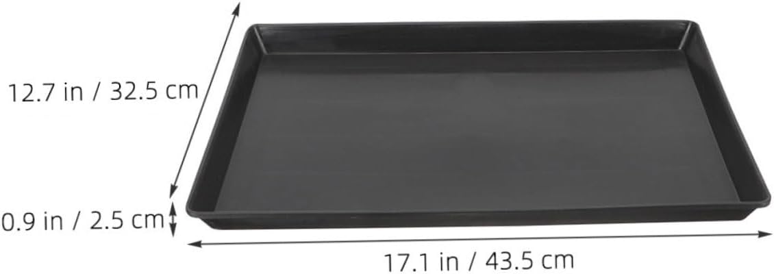 HEMOTON Dog Crate Tray Replacement Versatile Plastic Tray for Bird Cages Rabbit Cages and Pet Crates Easy to Fit