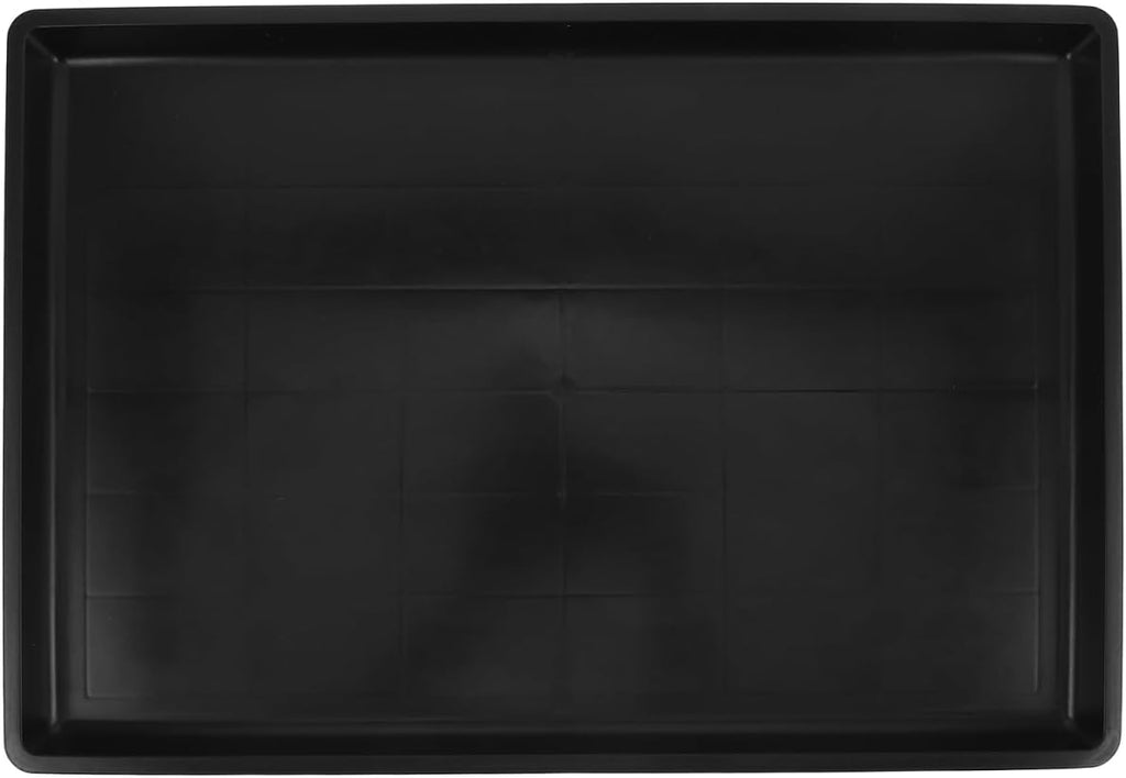 ORFOFE Replacement Dog Crate Pan 19.48X13.38 Inch Leakproof Plastic Tray Durable Rectangular Bottom Liner for Pet Kennel Rabbit Cage and Indoor Waste Management