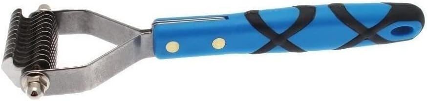 GROOM PROFESSIONAL 12 Tooth Coat Rake, Medium