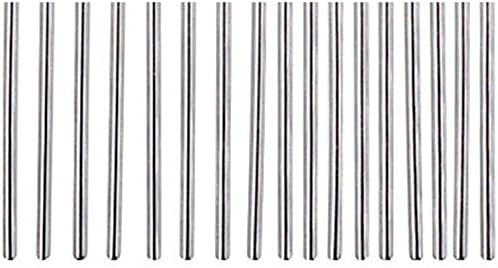 Dog Metal Comb 7.5inch Dogs Dematting Tool Pet Grooming Comb Stainless Steel Teeth Cats Puppy Comb for Removing Hair (S: 19x3cm)
