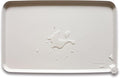 Hoki Found XX-Large Silicone Pet Feeding Mats - Non Slip Dog Cat Bowl Placemats - Waterproof for Carpet - Cream Brown