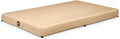 K9 Ballistics Tough Ripstop Orthopedic Crate Bed, 47 x 29, Tan | Thick, Durable XL Kennel Pad with Washable Cover for Extra Large Dogs, Fits 48" Wire Crate