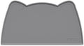 OHMO - Cat Food Mat, Silicone Pet Feeding Mat for Floor Non-Skid Waterproof Dog Water Bowl Tray, Easy to Clean Pet Placemat