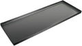 Leak-Proof Oil Drain Pan, Stainless Steel Drip Tray for Dog Crates, Washing Machines, Mini Fridges, Air Conditioners - 60x20x2cm (Black)