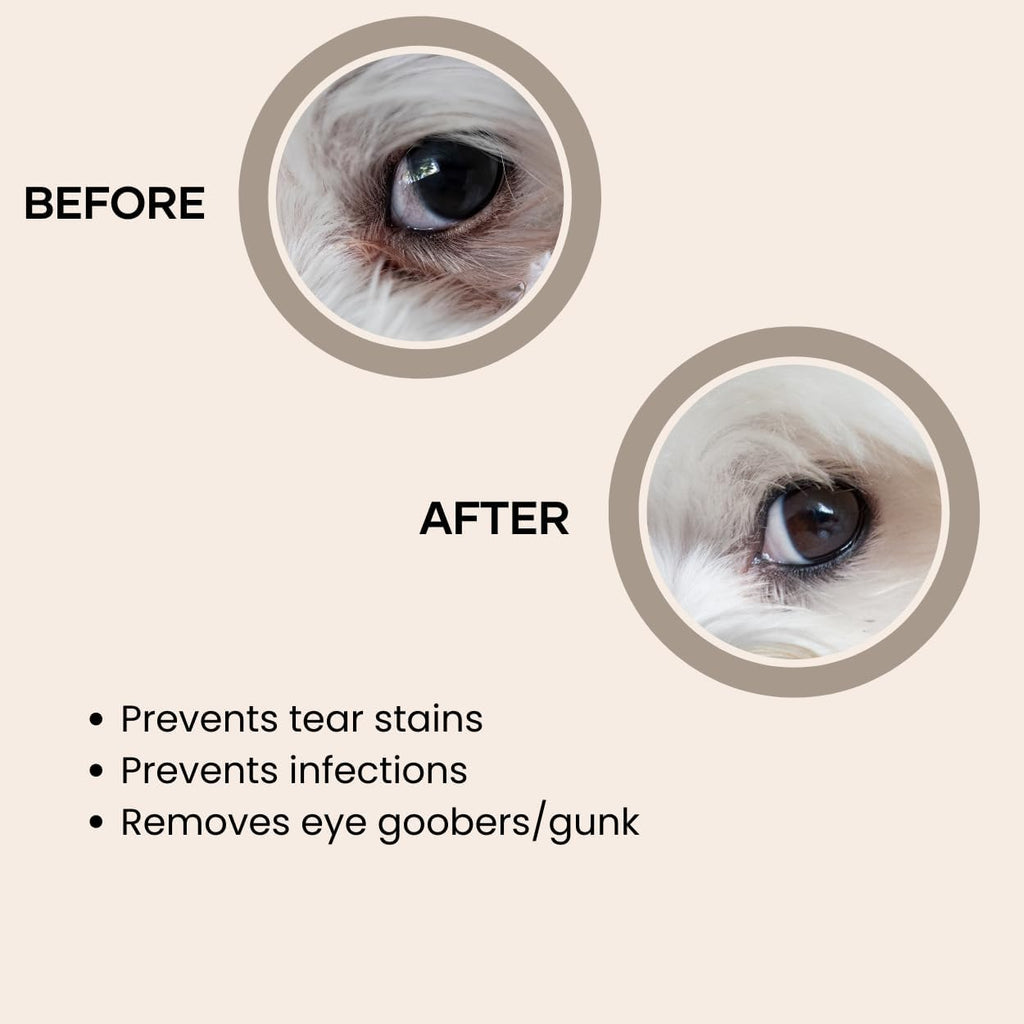Detailer Comb for Removing Tear Stains, Crust, and Eye Mucus and Small Tangles