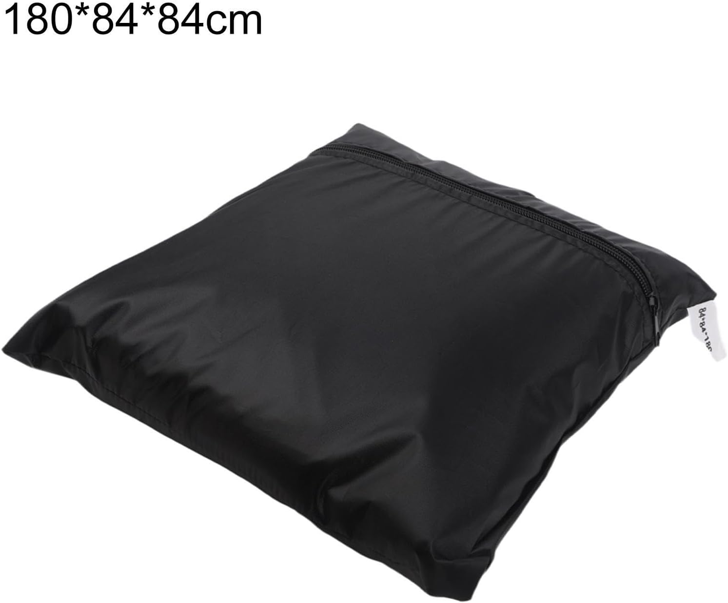 Weatherproof Outdoor Cat House Cover, 210D Rain Wind Dust Protection for Pet Cage Enclosure, Easy Clean Black Shelter 84x84x180cm(210D)