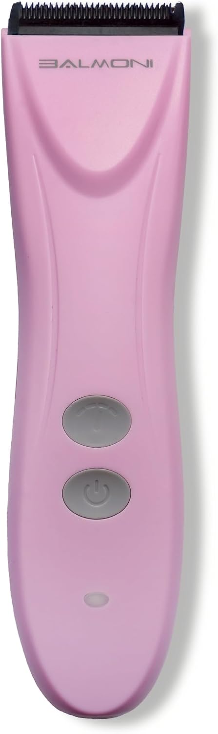 Cordless Pet Grooming Kit for Dogs & Cats, Quiet & Powerful Motor Paw & Face Trimmer, Lightweight Clipper, Dopamine Pink, Parent (Single-Dopamine Pink)