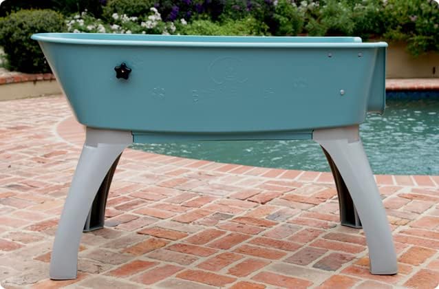Elevated Pet Bathing X-Large, Blue. Made in The USA | Made in the USA