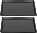 2pcs 26.77"x20.47" Replacement for Dog Crate Plastic Cage Bottom Pan Multi-Purpose Boot Mat Shoe Tray Indoor Outdoor Waterproof, Dog and Cat Rabbit Food Bowls Floor Liners