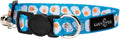 Lucy & Co. Eggcelent Breakaway Cat Collar with Bell – Designer Print Adjustable Safety Collar for Cats, Kittens & Small Dogs, Lightweight Pet Collar for Boy & Girl Cats – Small