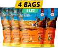 Addiction Outback Kangaroo Feast Air-Dried Grain-Free Dog Food – Complete Meal or Topper with Natural Ingredients for Digestive and Skin & Coat Health, 2lb - 4 Packs
