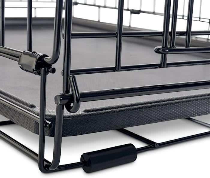 EveryYay Essentials 1-Door Folding Dog Crate, 30.5" L X 19.2" W X 21.5" H