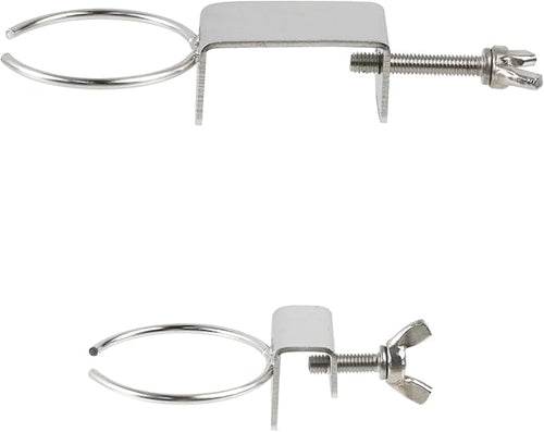 2 PCS Float Valve Special Fixing Clip 304 Stainless Steel, Automatic Water Level Control Valve for Fish Tanks and Aquariums