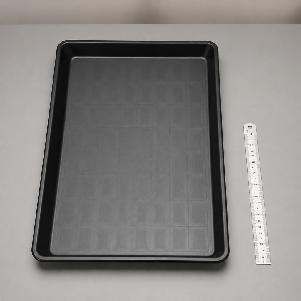 Cage Tray Pet Cage Tray Litter Pan Bottom Liner Waste Collector Leak Resistant Easy Clean Suitable for Cats Dogs Birds Chickens Ducks Home use, Length 74.5 * 59.5*High 3.5cm (R