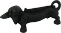 Antique Cast Iron Black Metal Dachshund Boot or Shoe Scraper