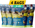 Addiction Steakhouse Beef & Zucchini Air-Dried Grain-Free Dog Food – Complete Meal or Topper with Natural Ingredients for Digestive and Skin & Coat Health, 2lb - 4 Packs