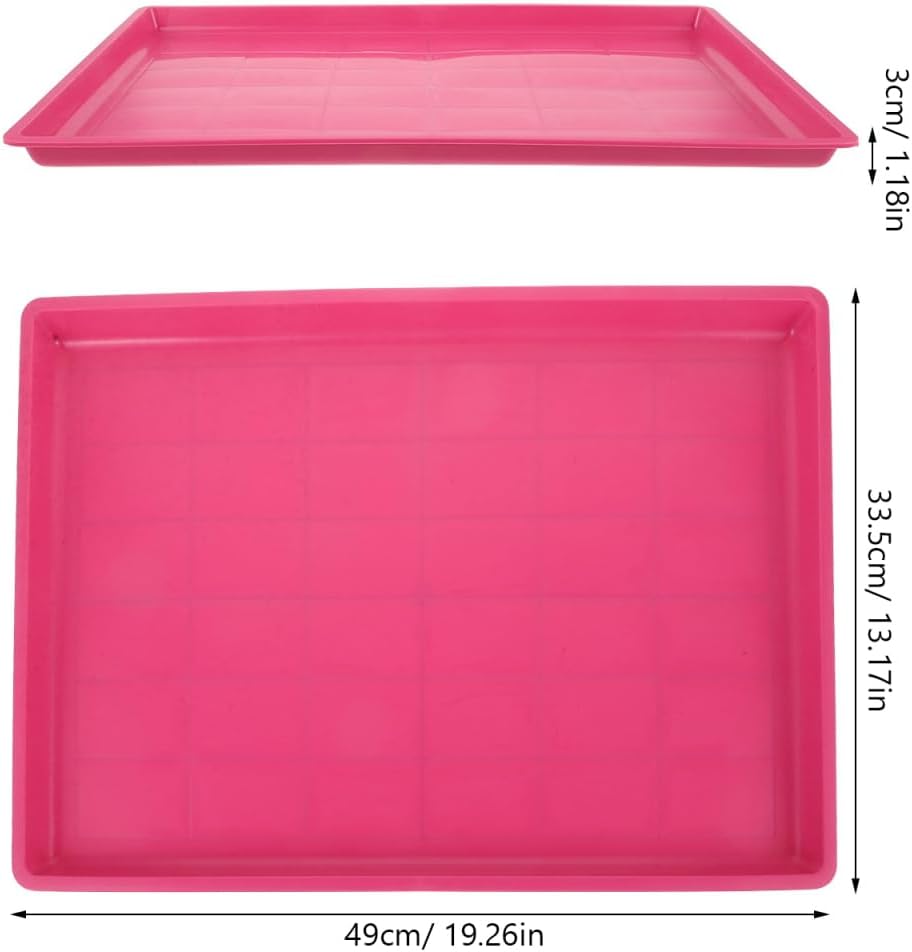 Dog Crate Bottom Tray Pet Cage Bottom Tray 19.29 X 13.18 X 1.18 in Plastic Replacement Pan for Dog Cage Kennel Rabbit and Guinea Pig Easy to Carry Reusable