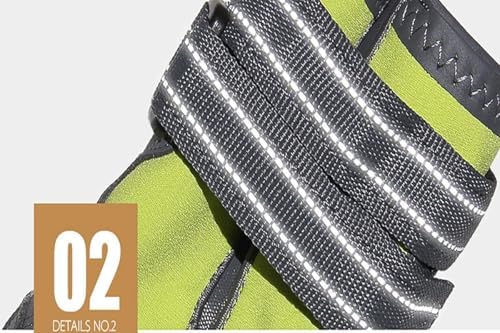 TRUE LOVE Non-Slip Reflective Dog Boots Paw Protect Shoes, Black, 6# | TPR Grooved Sole, Dual Hook&Loop Straps, Reflective Strip, Water Resistant, Breathable Soft Upper, Indoor & Outdoor, TLS3961