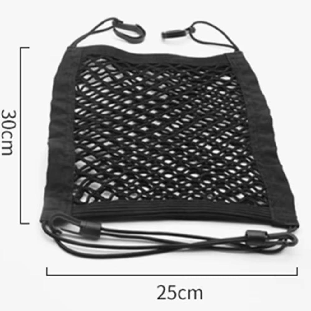 Dog Car Barrier Mesh Net for Dodge Journey Hornet | Upgraded flexible netting. Dual mesh storage. Breathable pet barrier. Easy to install.