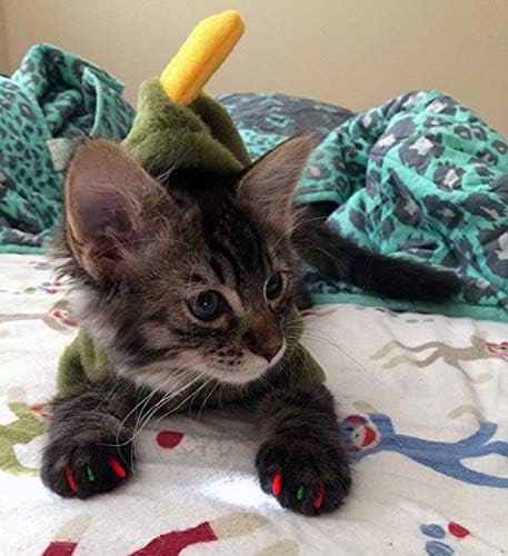 Candy Cane Combo Soft Nail Caps Cats Claws 40pk (20 Red - 20 White) Small Size
