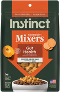 Instinct Freeze Dried Mixers, Dog Food Toppers, Gut Health, 5.5 oz. Bag | Freeze-dried raw meal topper or treat, functional whole foods, fiber, and probiotics for digestive support
