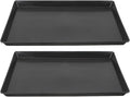 DECHOUS 2pcs Plastic Bottom Replacement Tray for Dog Crate and Animal Kennel, Leakproof Abs Pan with Easy Assembly, Hygienic and Sturdy Dog Crate Replacement Tray for Indoor Use