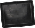 UKCOCO 1pc Rabbit Cage Manure Tray Pet Crate Tray Rabbit Pan If Rabbit Cage Liner Indoor Large Droppings Replacement Pan Removable Dog Cage Plastic Tray for Dog Crate Black