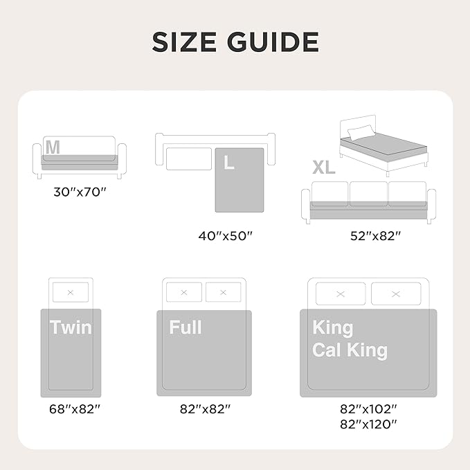 Bedsure Waterproof Couch Cover for Dogs Washable - Waterproof Blanket for Large Dogs Couch Sofa Bed Cozy, Lightweight Furniture Protector for Pet Cat Quick Drying, Ash Grey, 52x82IN