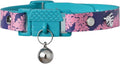 Kittyrama Botanicals Fern Cat Collar. Award Winning. Hypoallergenic, Quick Release Breakaway, Comfy & Soft. Vet Approved. Other Styles Available