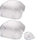 Pet Feeder Rear Cover for Pet Feeder & Connect, YOIHABV Cat Feeder Cover, Help Ensure Persistent Pets Can't Access/Steal Food from The Rear of The Cat Feeder While Lid is Open(2 Pack)