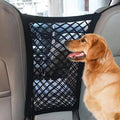 Car Seat Mesh Organizer for Mercedes-Benz GlA GLB GLC GLE GLS Upgrade Dual-Layer Pet Barrier Interior Storage Net Heavy-Duty Hooks