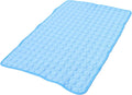 GLOGLOW Pet Cooling Mat Ice Silk Non Slip 39.4 Inch Washable Cover for Dog Cat Crate Indoor Outdoor Summer Heat Stress Relief (XL)