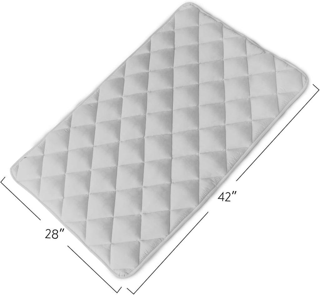 Magik & Kover 42" x 28" Dog Crate Pad and Dog Cooling Mat 2 Pack Grey