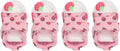 Dog Shoes, Breathable Canvas Cute Strawberry Dog Boots, Comfortable Slip Resistant Dog Boots Paw Protectors with Breathable Rubber Sole for Small Medium Large Dogs(Model 1)