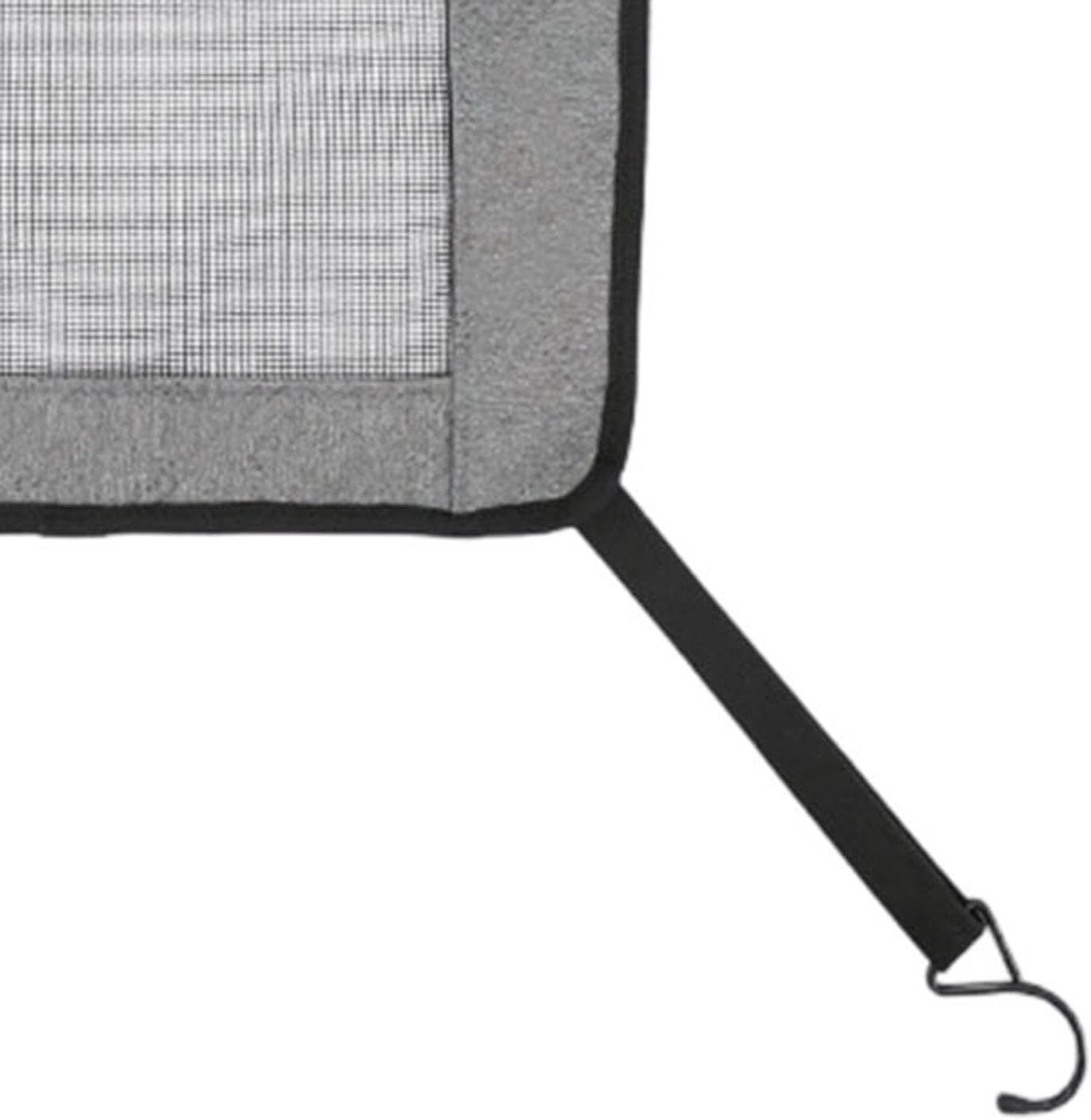 HEEPDD 2 in 1 Dog Car Barrier, Adjustable Visible Breathable Mesh Back Seat Car Dog Barrier with Storage Pocket Universal Sturdy Convenient Net for Travel (45 * 57cm)