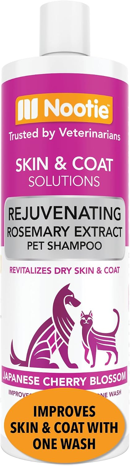 Nootie - Pet Shampoo for Sensitive Skin - Revitalizes Dry Skin & Coat - Natural Ingredients - Gentle Dog Shampoo - Cleans & Conditions