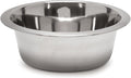 Jeffers Pet Standard Weight Stainless Steel Bowls for Dogs, Cats, Puppies, Kittens, Food & Water, Durable Feeding Dish, Travel, Camping, Indoor Outdoor Use, Dishwasher Safe - 3 Quart 12 Pack