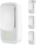 Plug In Negative Ion Air Purifier – 4 Pack Quiet Three-speed Adjustment Air Ionizers, Mini Air Fresheners for Home, Bedroom, Office, Kitchen, Portable Odor Eliminator for Smoke, Dust, Pet Smell