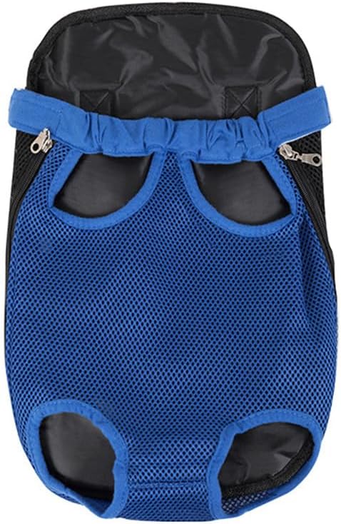 Leconpet Pet Carrier Backpack, Legs Out Adjustable Pet Front Cat Dog Carrier Backpack, Easy-Fit Dog Travel Backpack Carrier for Hiking Camping for Small Medium Puppies Cats (XL, Blue)