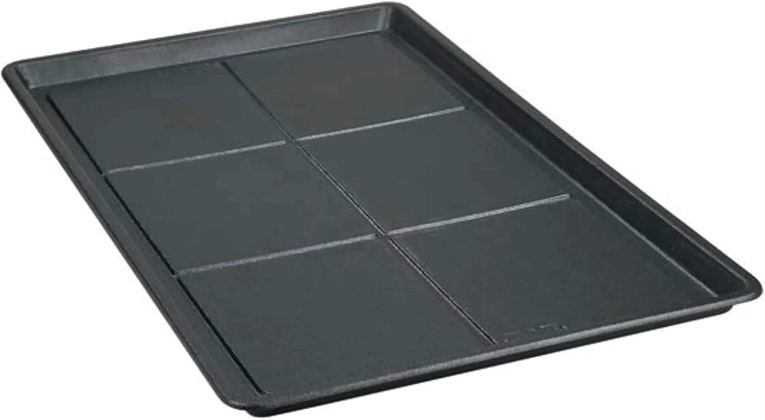 ProSelect Replacement Floor Trays - Durable Easy-to-Clean Plastic Trays for Everlasting Crates - Small, 24" x 17", Black