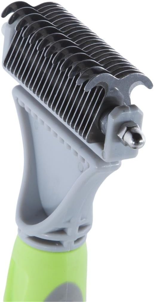 Berso Best Pet Dematting Comb Tool Great to Brush Medium and Long Hair Dogs and Cats